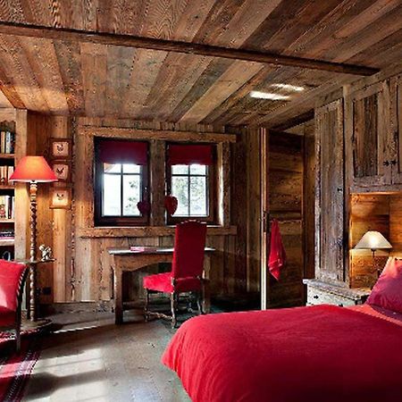 Chalet Javen - 520M2 Avec Piscine Chauffee Et Home Cinema Megeve Luaran gambar