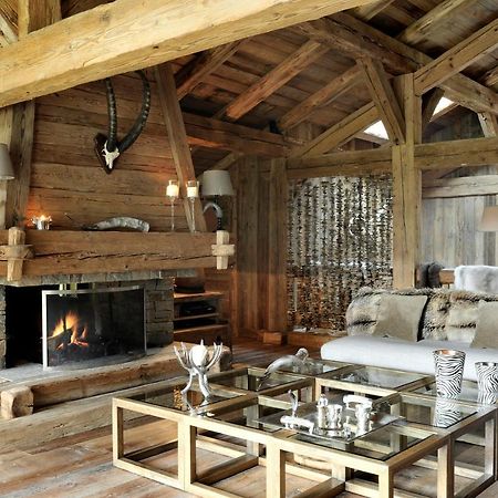 Chalet Javen - 520M2 Avec Piscine Chauffee Et Home Cinema Megeve Luaran gambar