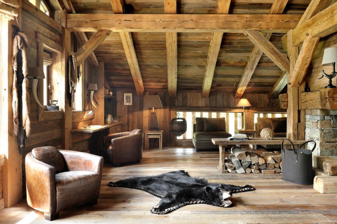 Chalet Javen - 520M2 Avec Piscine Chauffee Et Home Cinema Megeve Luaran gambar