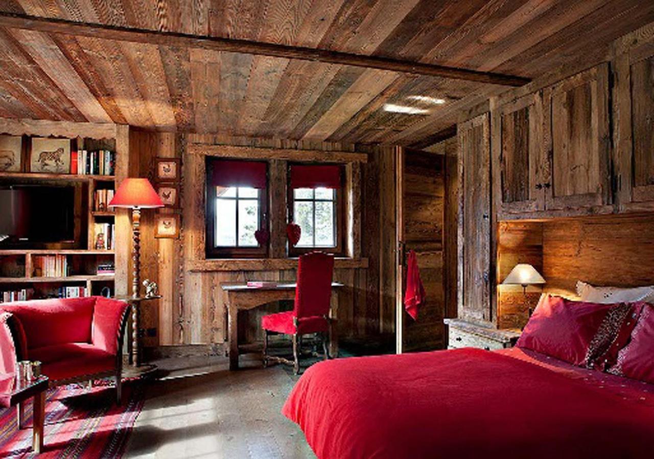 Chalet Javen - 520M2 Avec Piscine Chauffee Et Home Cinema Megeve Luaran gambar