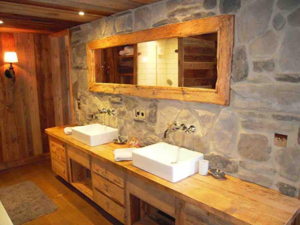 Chalet Javen - 520M2 Avec Piscine Chauffee Et Home Cinema Megeve Luaran gambar